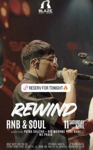 BLAZE SCBD JAKARTA - REWIND R&B SOUL