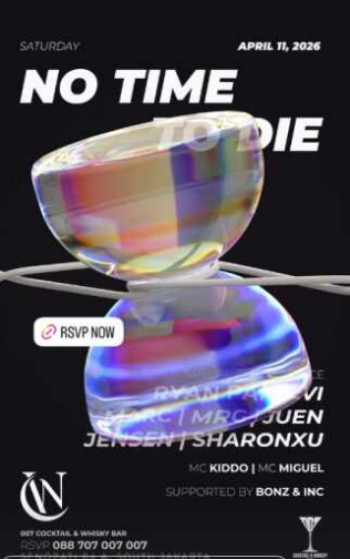 007 - COCKTAIL & WHISKY BAR SENOPATI JAKARTA - NO TIME TO DIE