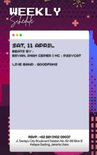 DRAGON CHAMBER JAKARTA - SATURDAY