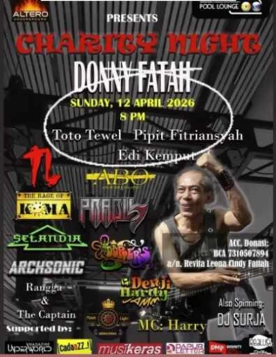 DUNGEON POOL LOUNGE KEMANG JAKARTA - CHARITY NIGHT