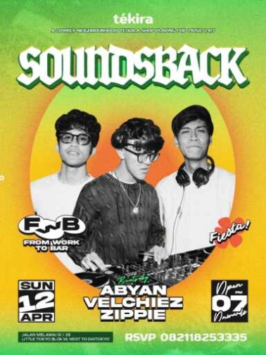 TEKIRA BLOK M JAKARTA - SOUNDSBACK 