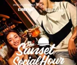 IZZY SOCIAL CLUB GUNAWARMAN JAKARTA  THE SUNSET SOCIAL HOUR