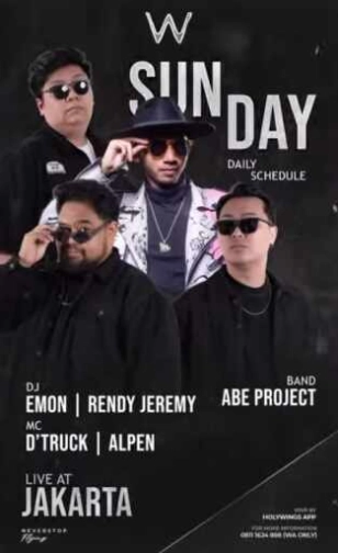 W SUPER CLUB TEBET JAKARTA - SUNDAY