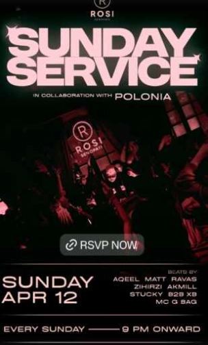 ROSI SENOPATI JAKARTA - SUNDAY SEVICE