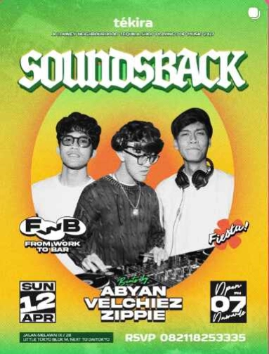 TEKIRA BLOK M JAKARTA - SOUNDBACK