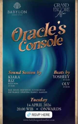 BABYLON GARDEN AFFAIR SCBD JAKARTA - ORACLE