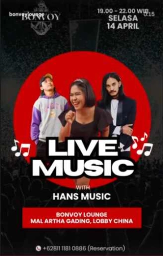 BONVOY LOUNGE KELAPA GADING JAKARTA - TUESDAY