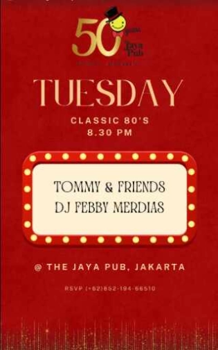 JAYA PUB MENTENG JAKARTA - TUESDAY