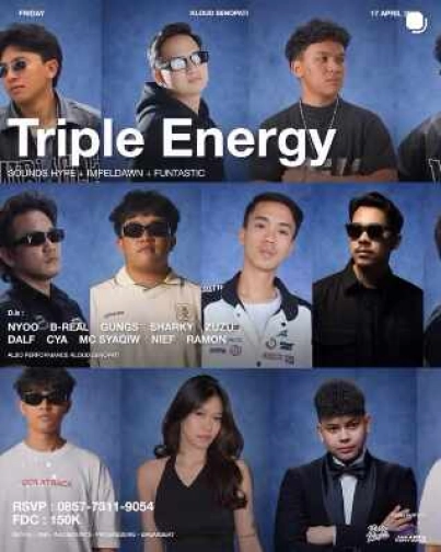 KLOUD SKY DINING & LOUNGE SENOPATI JAKARTA - TRIPLE ENERGY