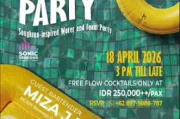 LA VUE ROOFTOP BAR MENTENG JAKARTA - POOL PARTY