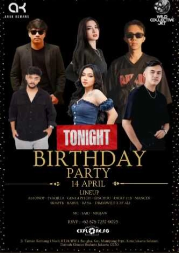 ANAK KEMANG JAKARTA - BIRTHDAY PARTY