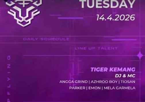 GOLDEN TIGER KEMANG JAKARTA - TUESDAY