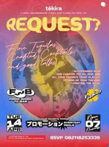 TEKIRA BLOK M JAKARTA - REQUEST