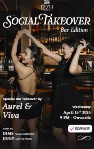 IZZY SOCIAL CLUB GUNAWARMAN JAKARTA - SOCIAL TAKEOVER