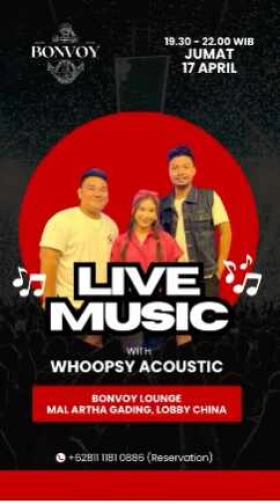 BONVOY LOUNGE KELAPA GADING JAKARTA - FRIDAY