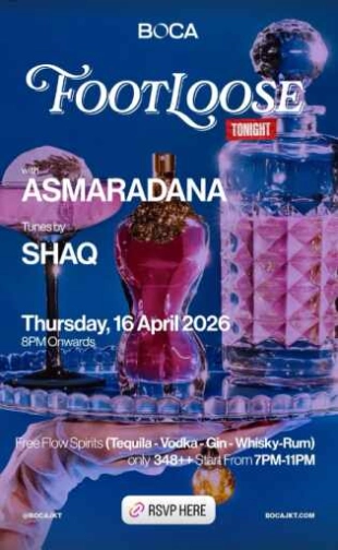 BOCA SETIABUDI JAKARTA - FOOTLOOSE