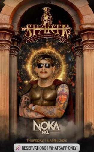 SPARTA LIVE BAR KEMANG JAKARTA - PROGRESSIVE KINGDOM