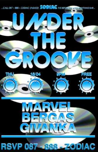 ZODIAC SENOPATI JAKARTA - UNDAR THE GROOVE