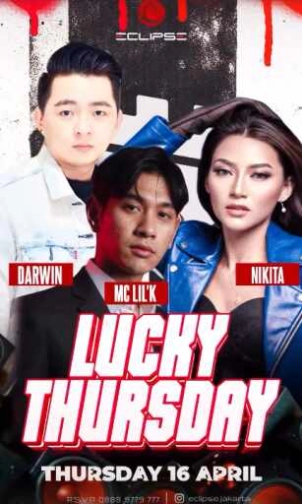 ECLIPSE PANTAI INDAH KAPUK JAKARTA - LUCKY THURSDAY