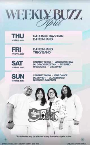 DREAM VILLE PANTAI INDAH KAPUK 2 JAKARTA - THURSDAY