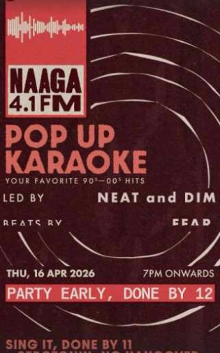 NAAGA BAR MENTENG JAKARTA - POP UP KARAOKE