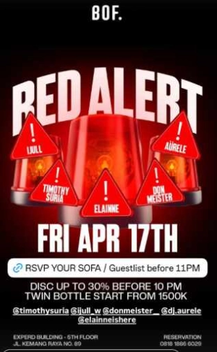 BOF KEMANG JAKARTA - RED ALERT