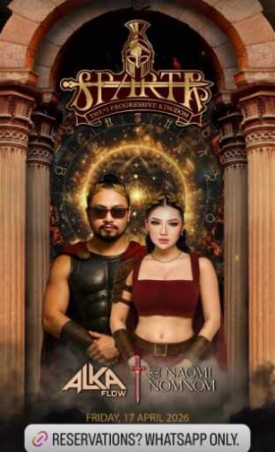 SPARTA LIVE BAR KEMANG JAKARTA - PROGRESSIVE KINGDOM