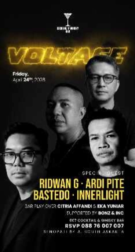 007 - COCKTAIL & WHISKY BAR SENOPATI JAKARTA - VOLTAGE