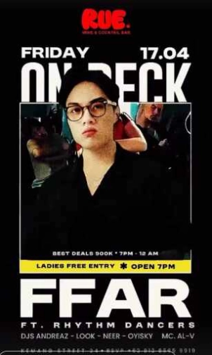 RUE WINE AND COCKTAIL BAR KEMANG JAKARTA - ON DECK