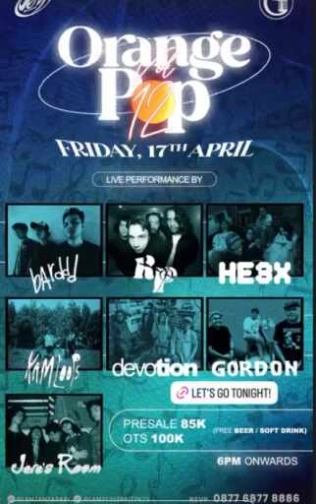 GLAMZ ANTASARI JAKARTA - ORANGE POP