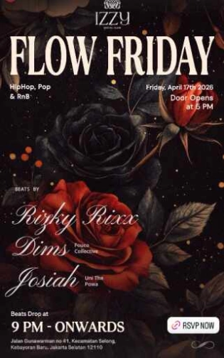 IZZY SOCIAL CLUB JAKARTA - FLOW FRIDAY