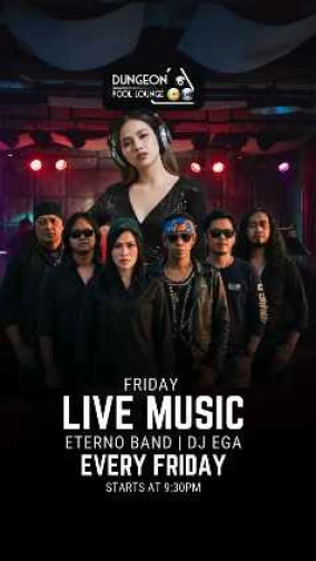 DUNGEON POOL LOUNGE KEMANG JAKARTA - FRIDAY