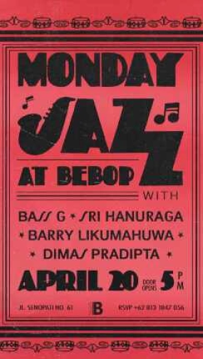 BEBOP JAKARTA - MONDAY JAZZ