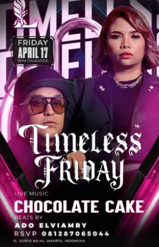 LUFRE BAR & LOUNGE SENOPATI JAKARTA - TIMELESS FRIDAY