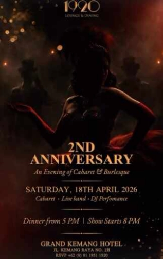 1920 LOUNGE KEMANG - 2ND ANNIVERSARY