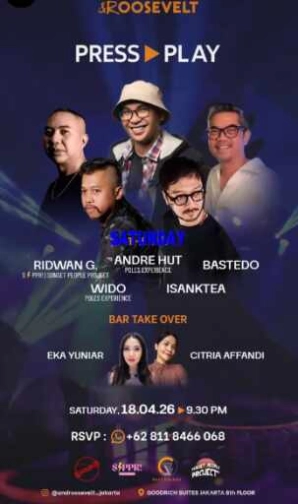 ROOSEVELT JAKRATA - PRESS PLAY