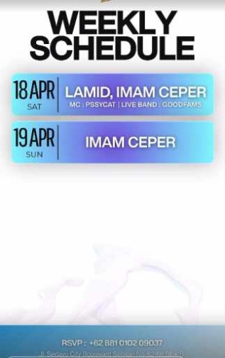 DRAGON CHAMBER KELAPA GADING JAKARTA - SATURDAY