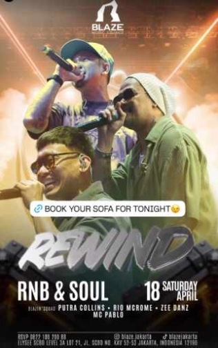 BLAZE SCBD JAKARTA - RNB SOUL
