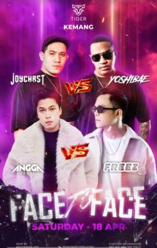 GOLDEN TIGER KEMANG JAKARTA - FACE TO FACE