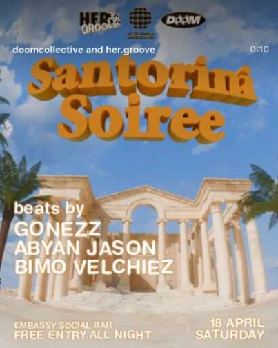 STARK TAPROOM SCBD JAKARTA - SANTORINI SOIREE