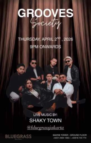 BLUEGRASS SETIABUDI JAKARTA - GROOVES SOCIETY