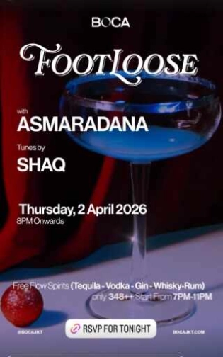 BOCA SETIABUDI JAKARTA - FOOTLOOSE