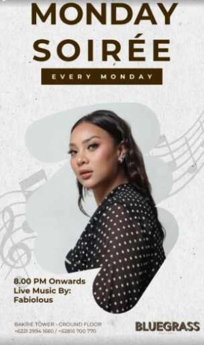 BLUEGRASS SETIABUDI JAKARTA - MONDAY SOIREE