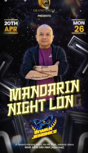 GRAND EAGLE CLUB JAKARTA - MANDARIN NIGHT LONG