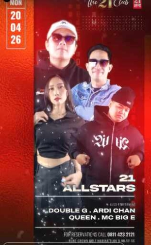 THE 21 CLUB PANTAI INDAH KAPUK JAKARTA - 21 ALLSTARS