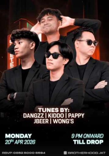 THE BROTHERHOOD GUNAWARMAN JAKARTA - MONDAY