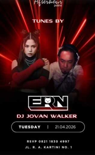 AFTERHOUR POINS JAKARTA - TUESDAY