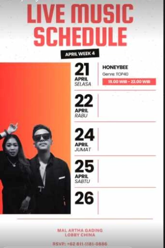 BONVOY LOUNGE KELAPA GADING JAKARTA - TUESDAY