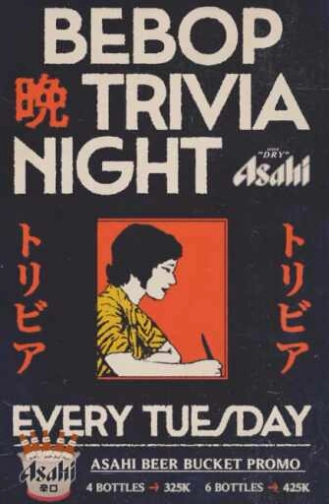 BEBOP JAKARTA - TRIVIA NIGHT
