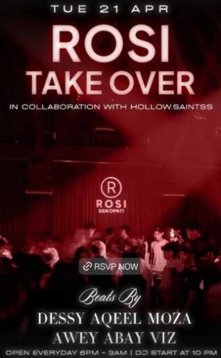 ROSI SENOPATI JAKARTA - ROSI TAKE OVER